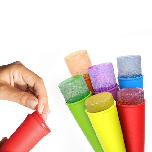 AussieSuperStore Homeware Supplies Silicone Ice POP Moulds Ice Block Makers Silicone Ice POP Moulds Ice Block Makers | Ice Poles Lolly Maker Molds CB6XSILIPOPMLDS